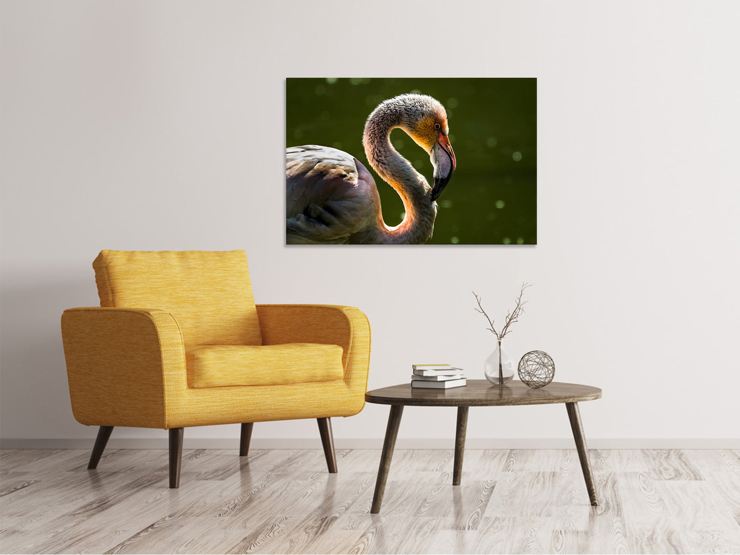 Leinwandbild Prächtiger Vogel