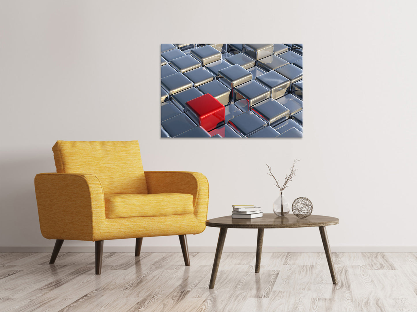 Leinwandbild Cube 2