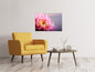 Leinwandbild Makro Chrysantheme