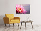 Leinwandbild Makro Chrysantheme