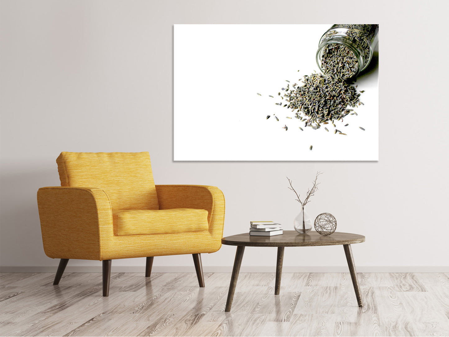 Leinwandbild Getrockneter Lavendel