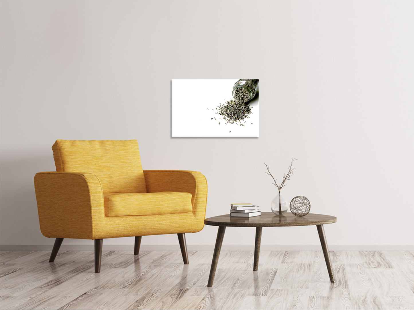 Leinwandbild Getrockneter Lavendel