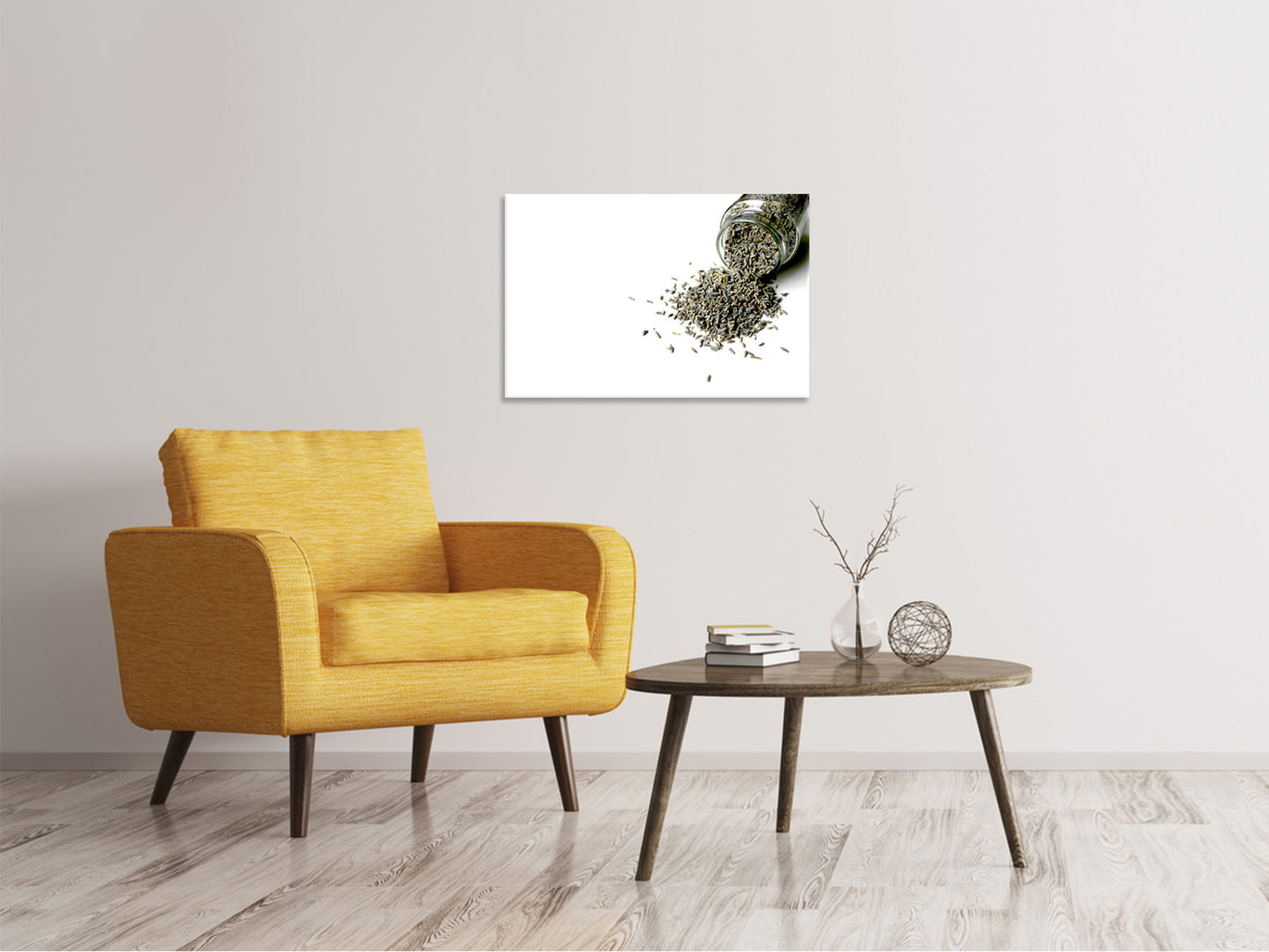 Leinwandbild Getrockneter Lavendel