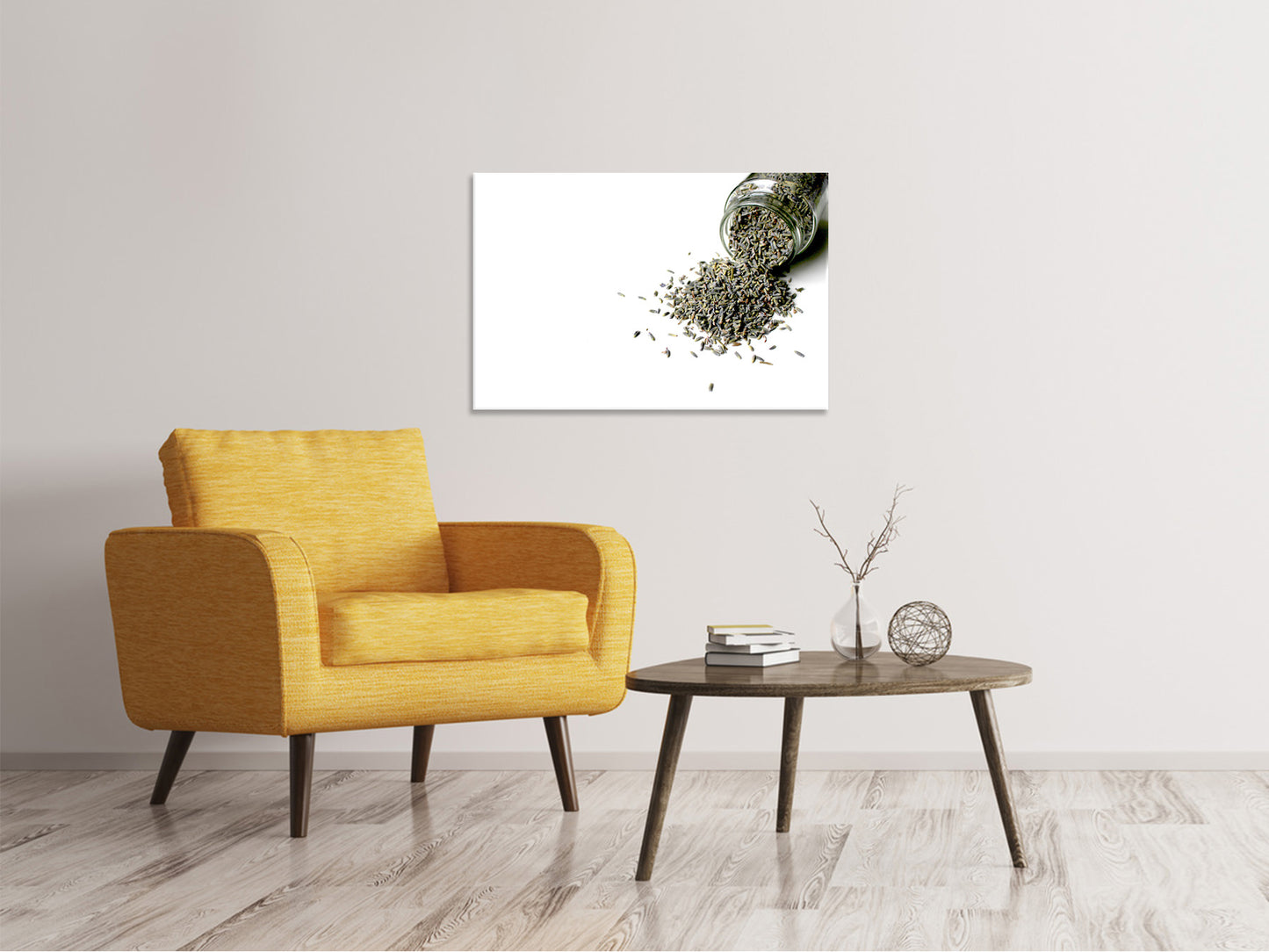 Leinwandbild Getrockneter Lavendel