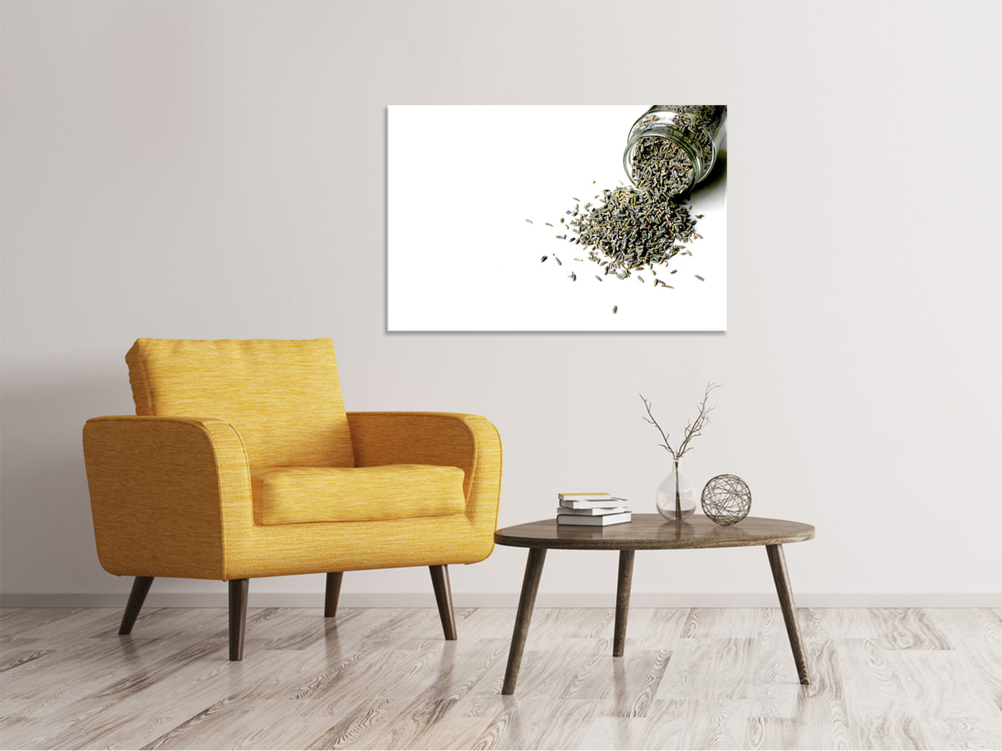 Leinwandbild Getrockneter Lavendel