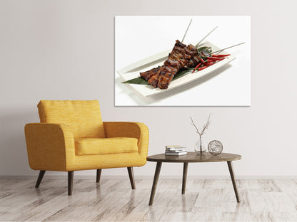 Leinwandbild Asiatische Spiesse