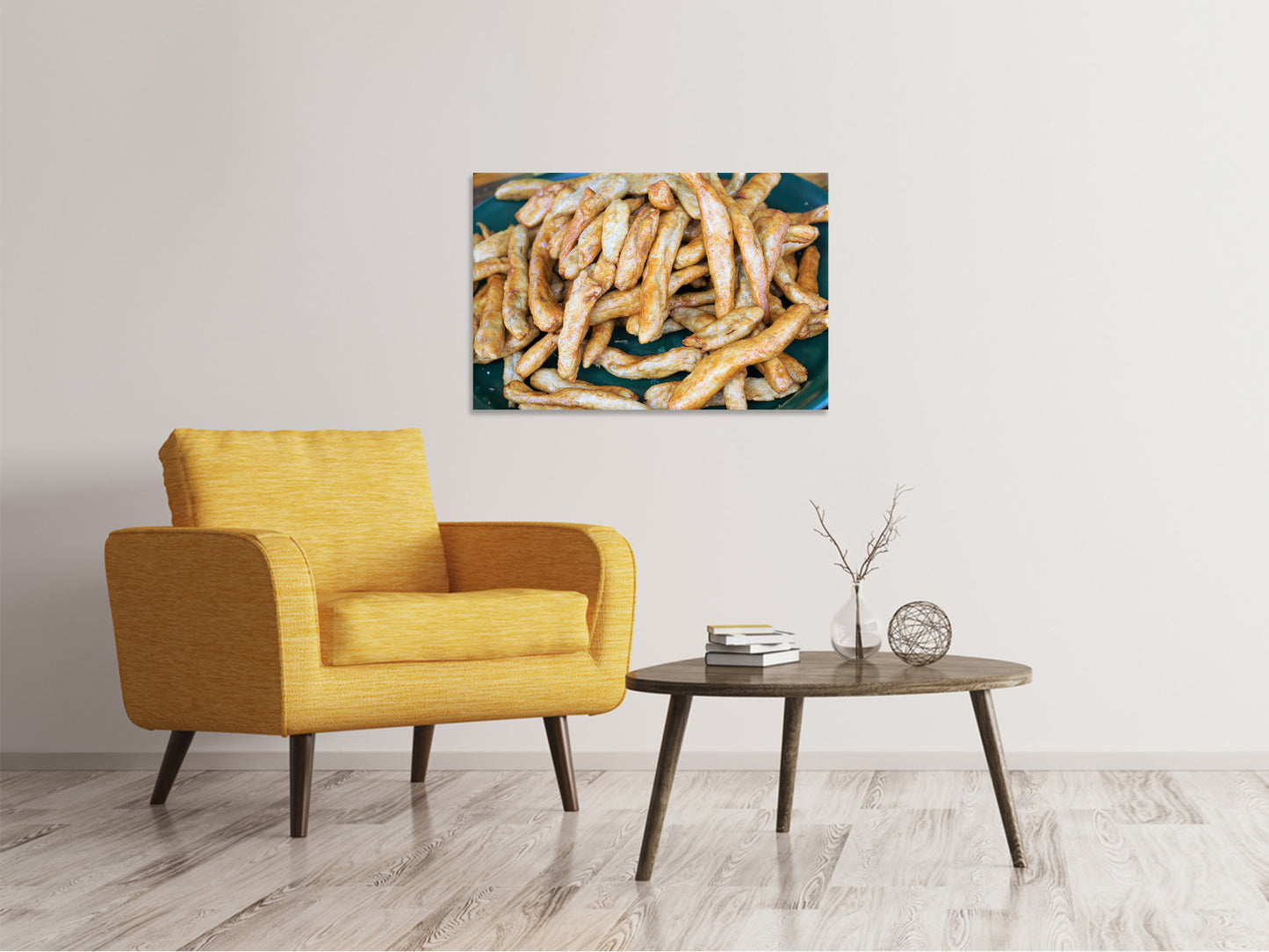 Leinwandbild Pommes Frites
