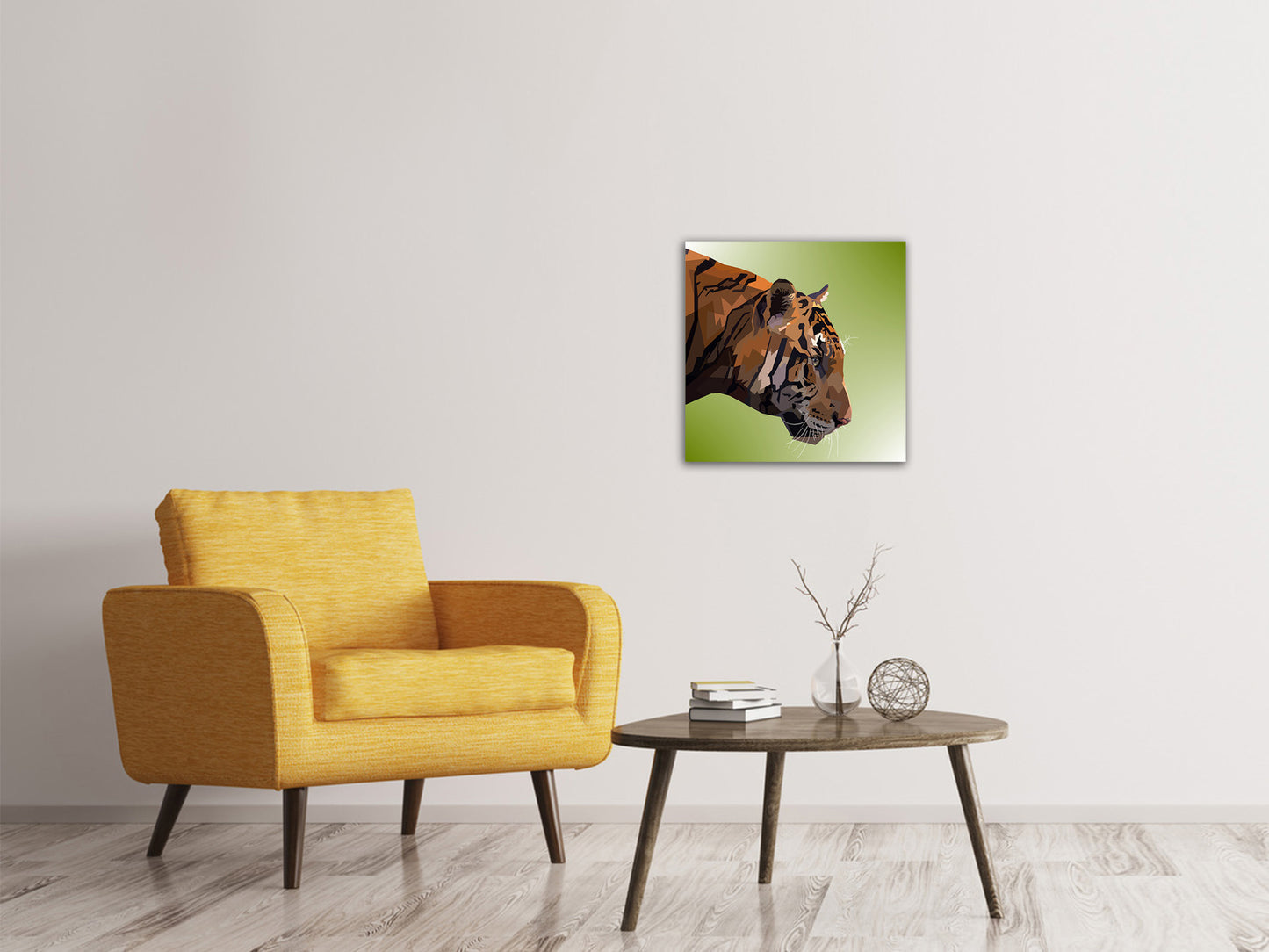 Leinwandbild Pop Art Tiger