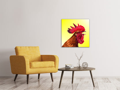 Leinwandbild Der Hahn