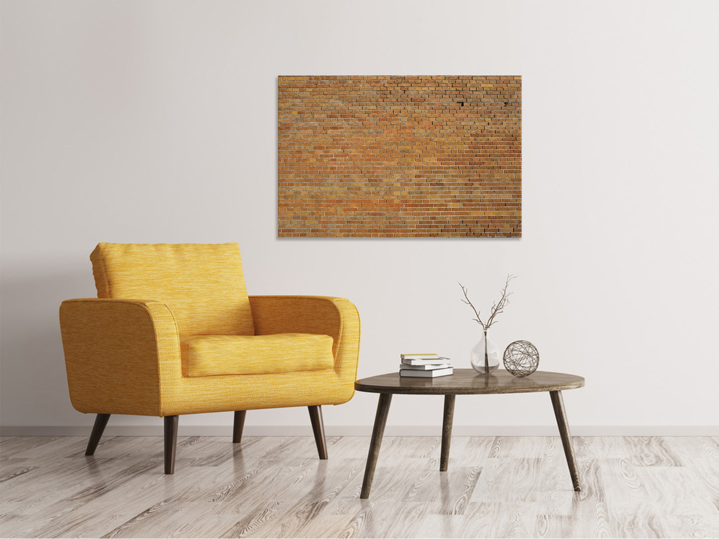 Leinwandbild Backsteinhintergrund