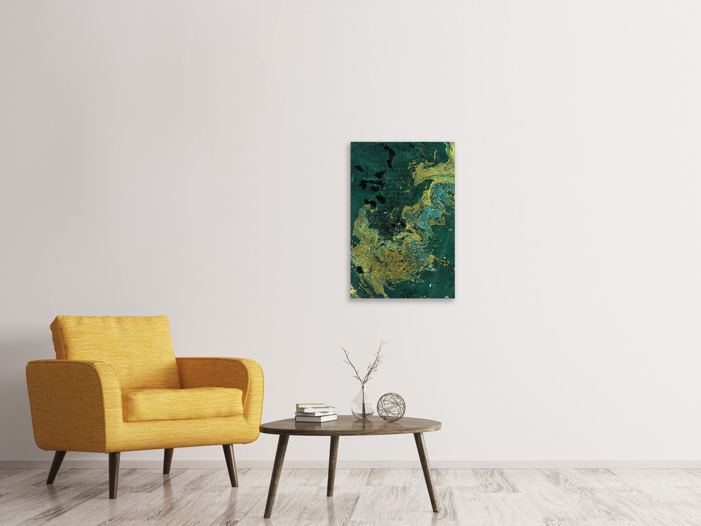 Leinwandbild Kunstvoller Marmor
