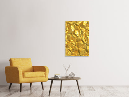 Leinwandbild Gold
