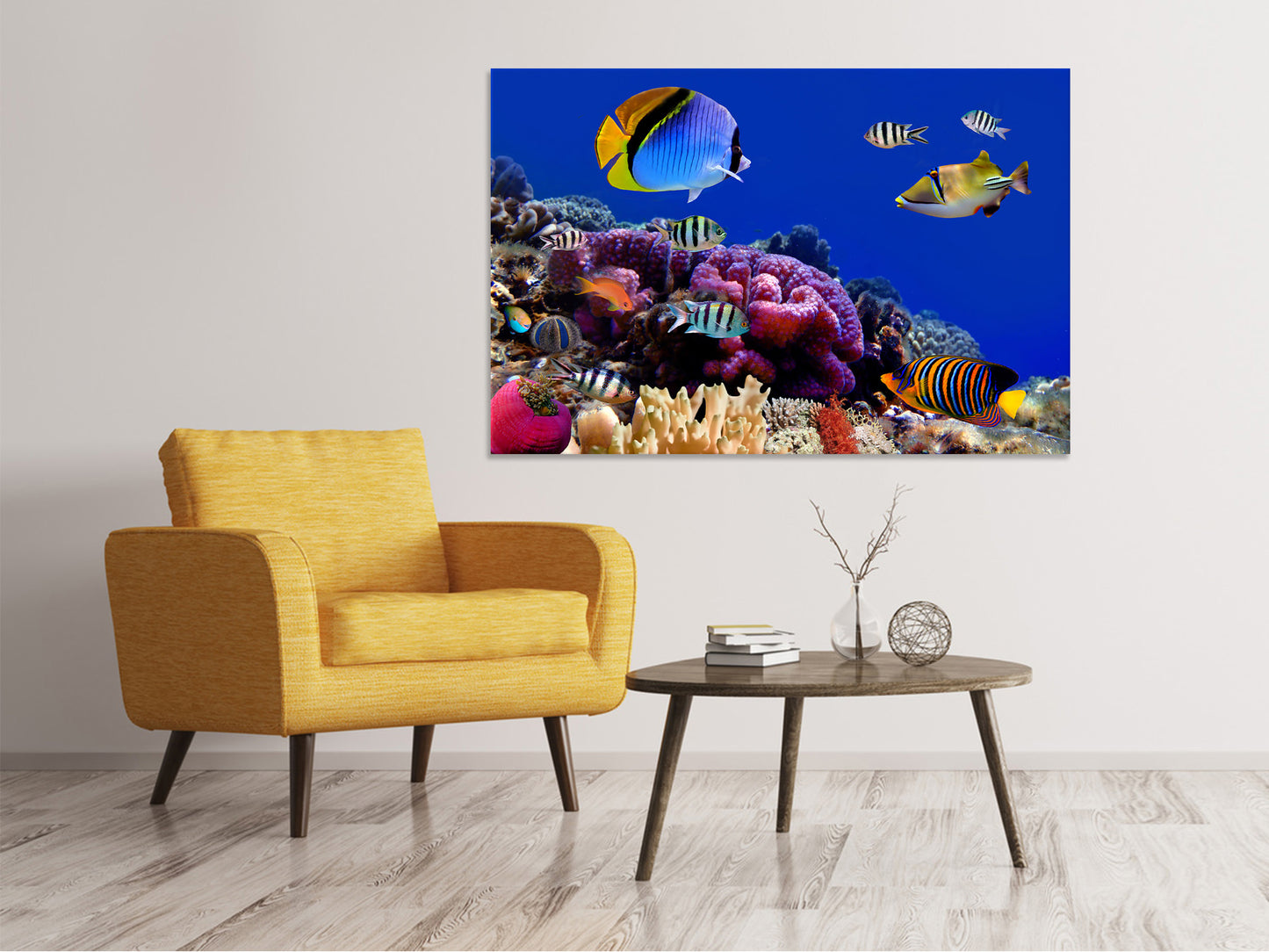 Leinwandbild Welt der Fische