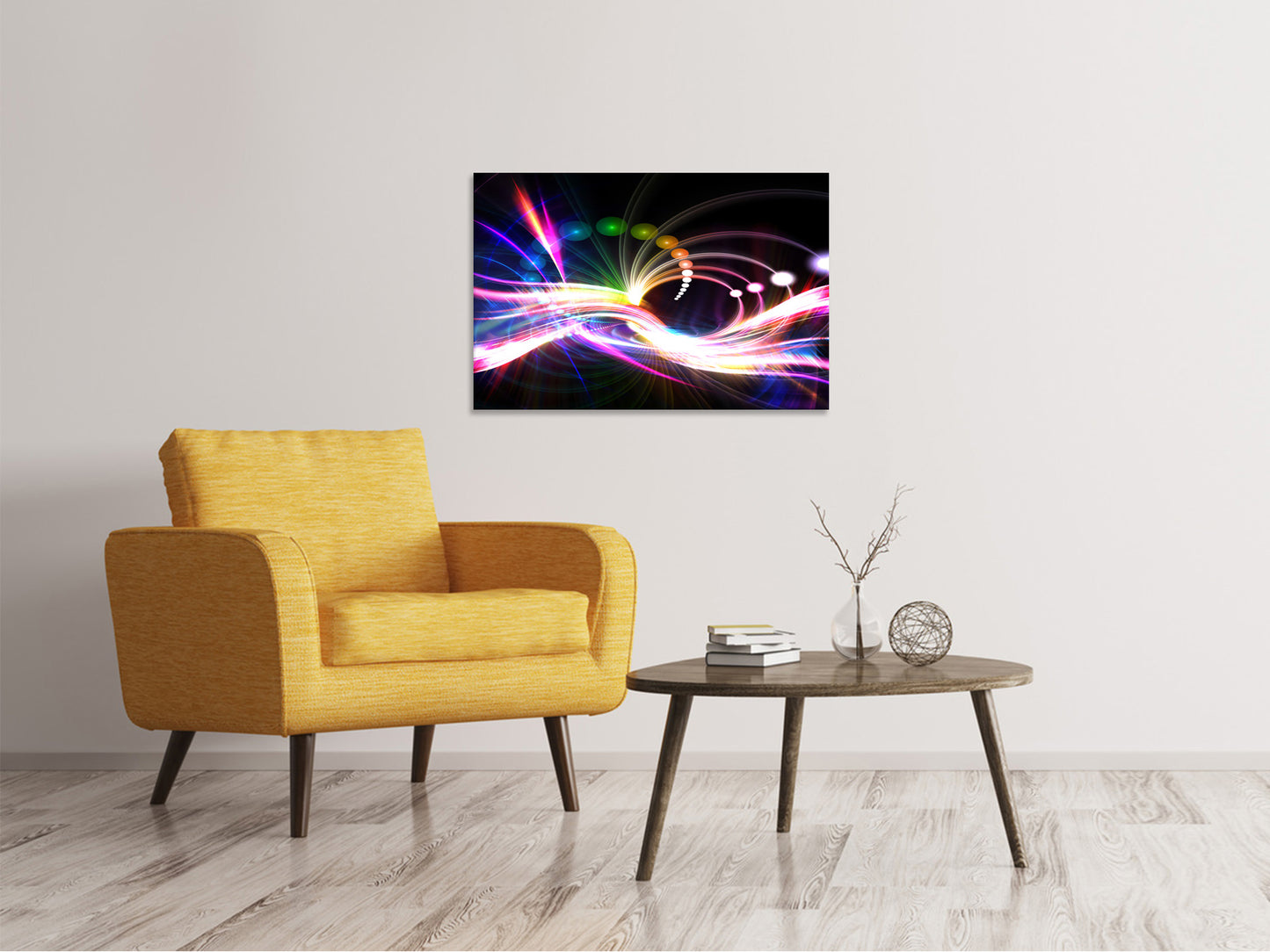 Leinwandbild Abstrakte Lichtreflexe