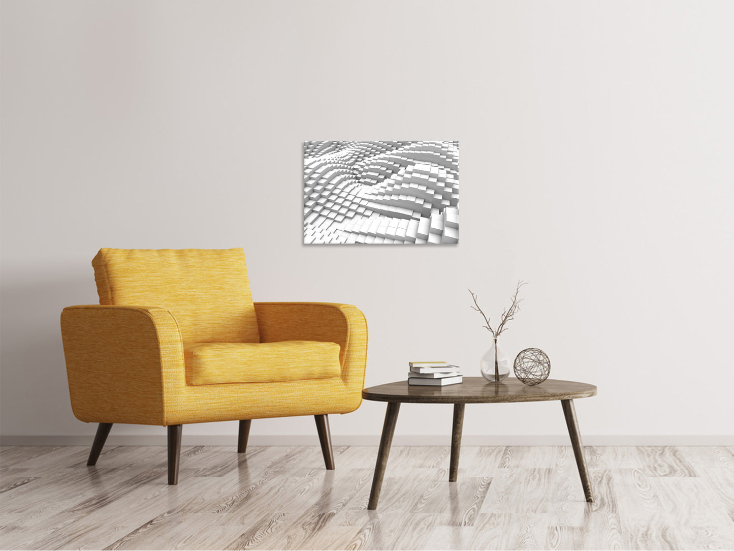 Leinwandbild 3D-Elemente
