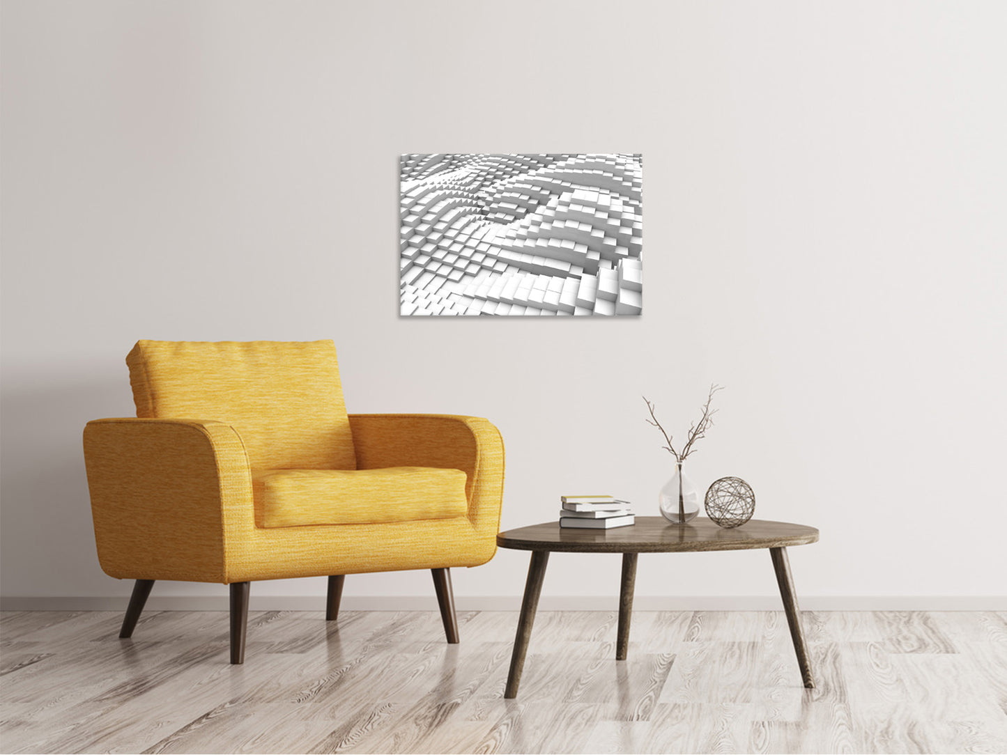 Leinwandbild 3D-Elemente