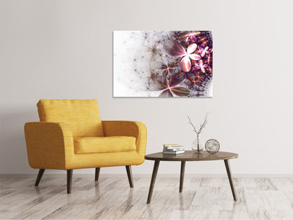 Leinwandbild Abstrakte Blumen