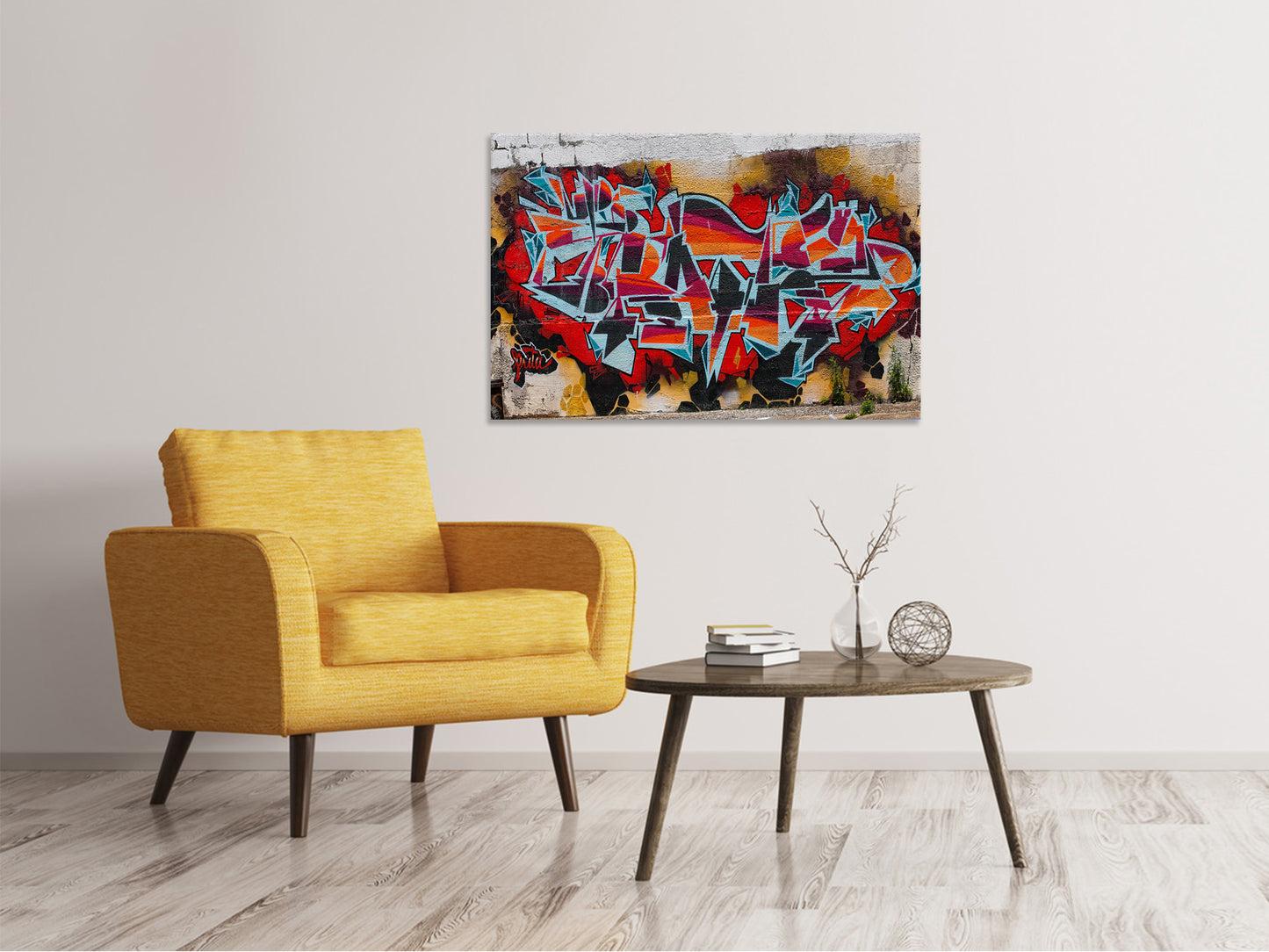 Leinwandbild New York Graffiti