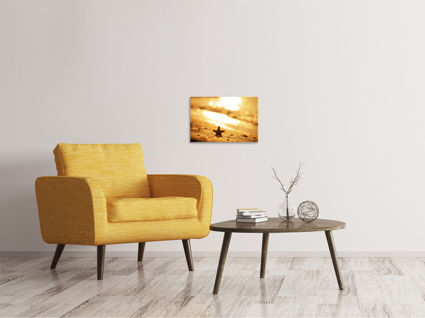 Leinwandbild Der Seestern