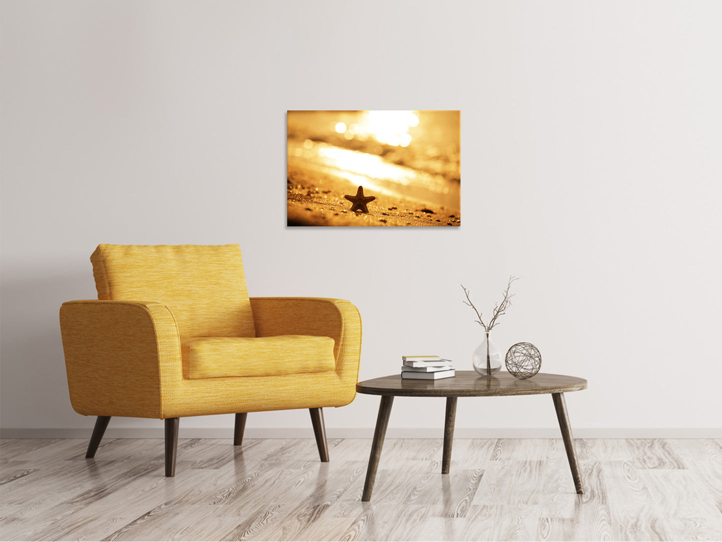 Leinwandbild Der Seestern