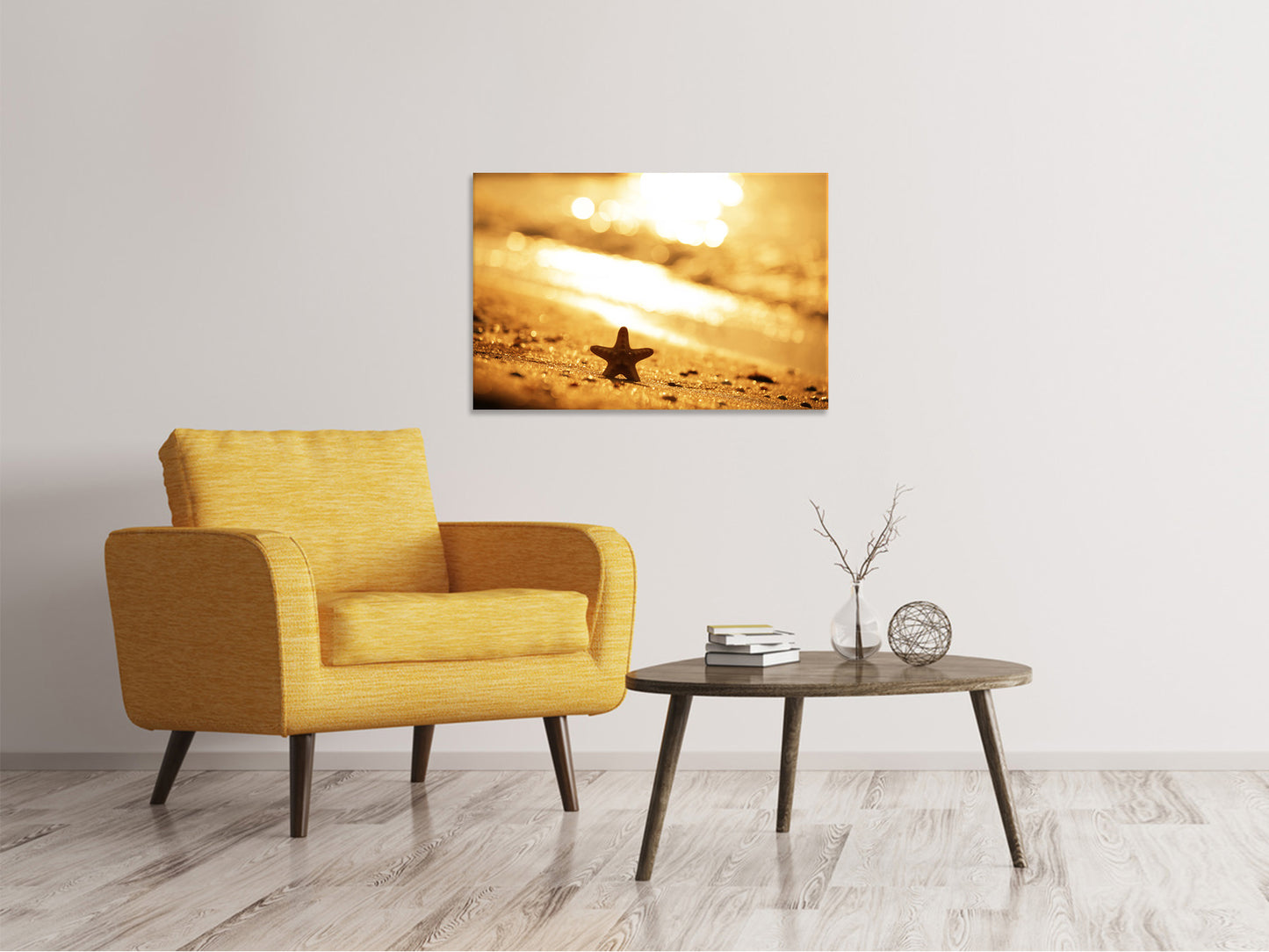 Leinwandbild Der Seestern