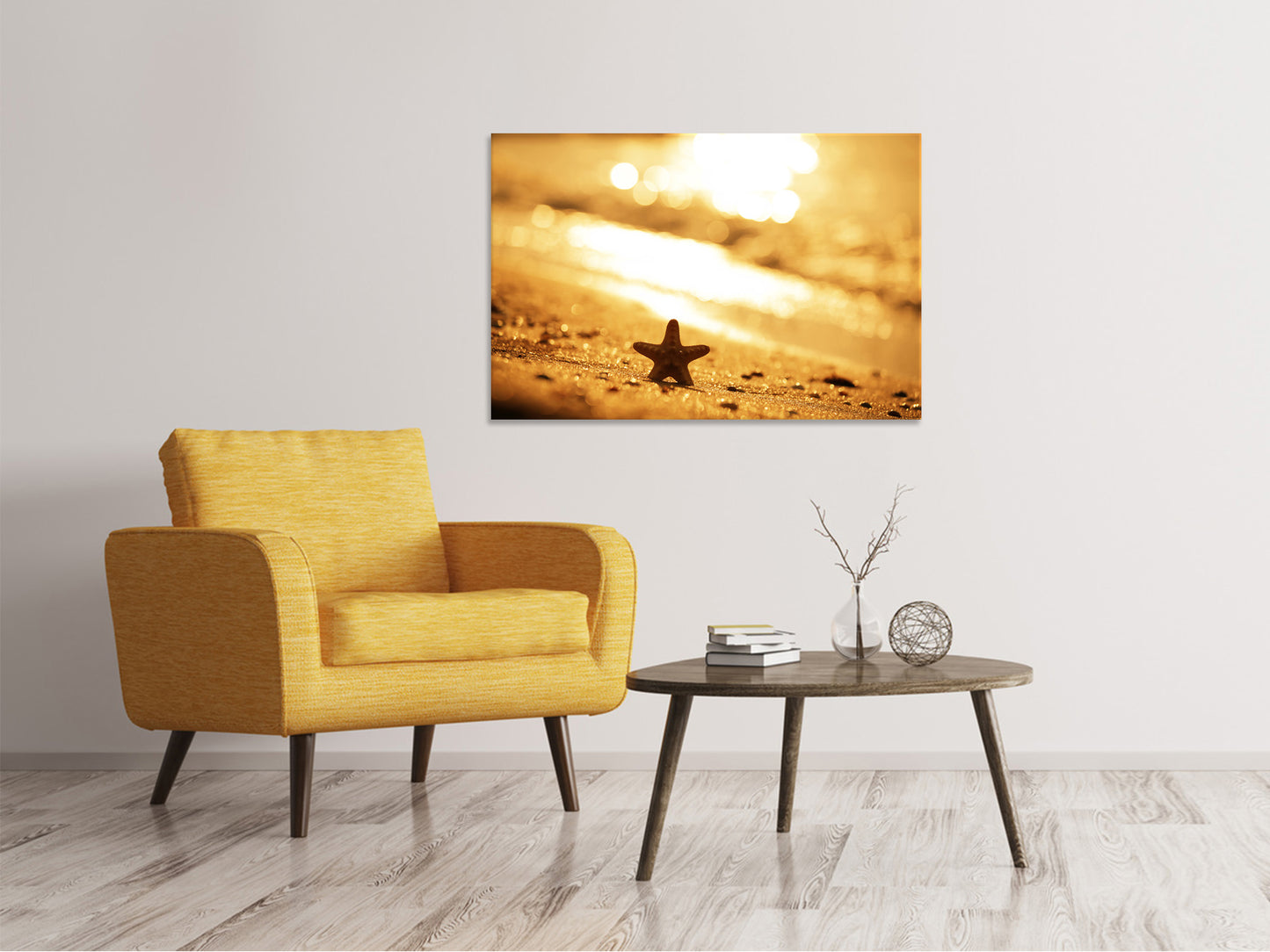 Leinwandbild Der Seestern