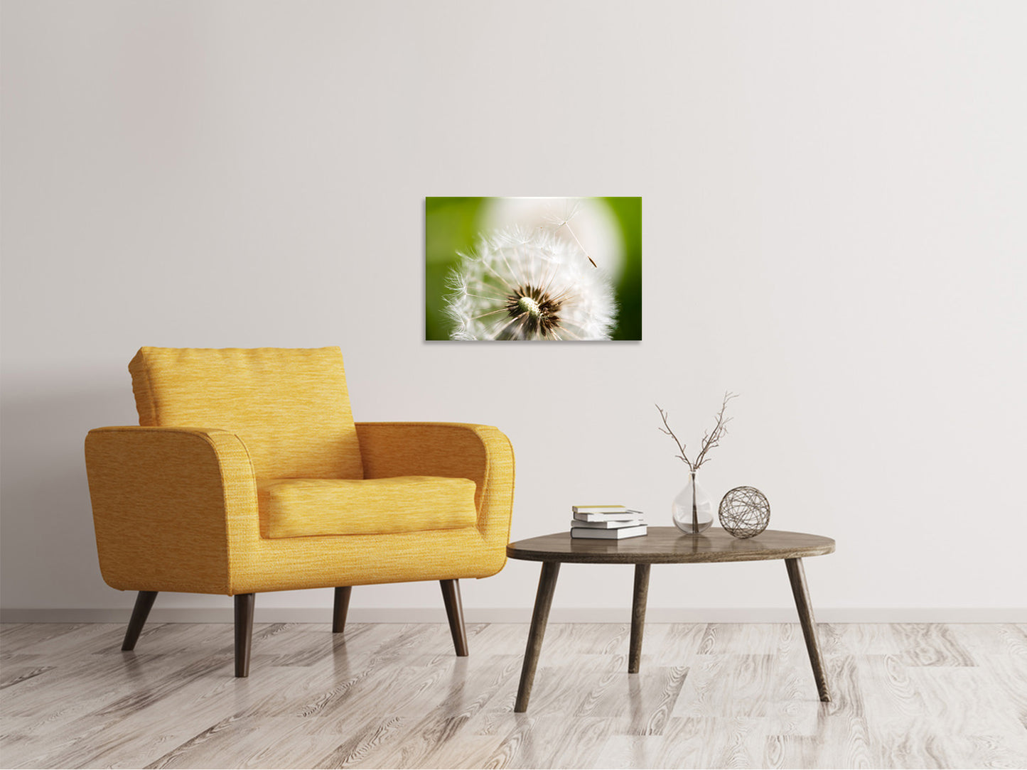 Leinwandbild Pusteblume Löwenzahn
