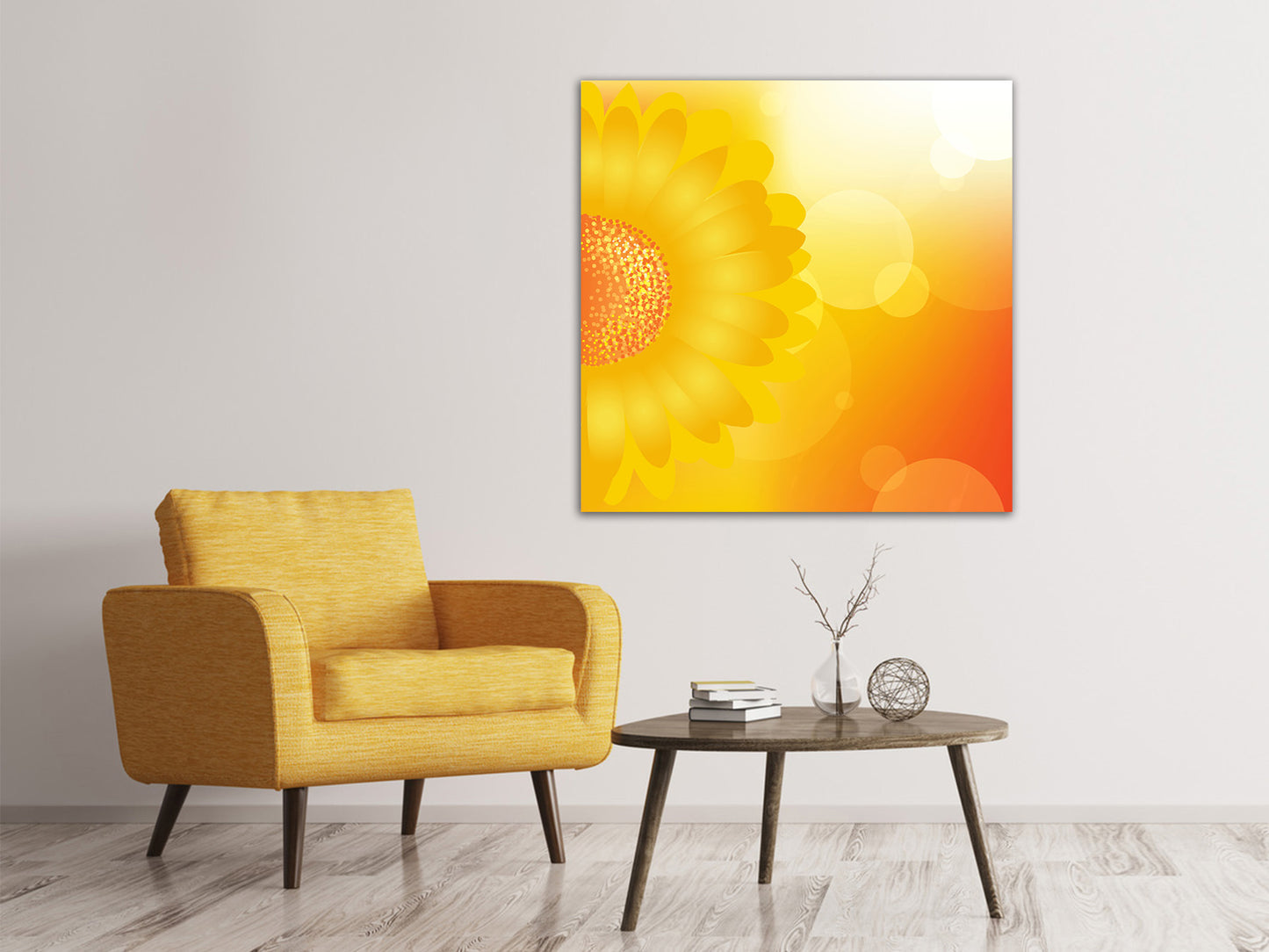 Leinwandbild Sunflower Power