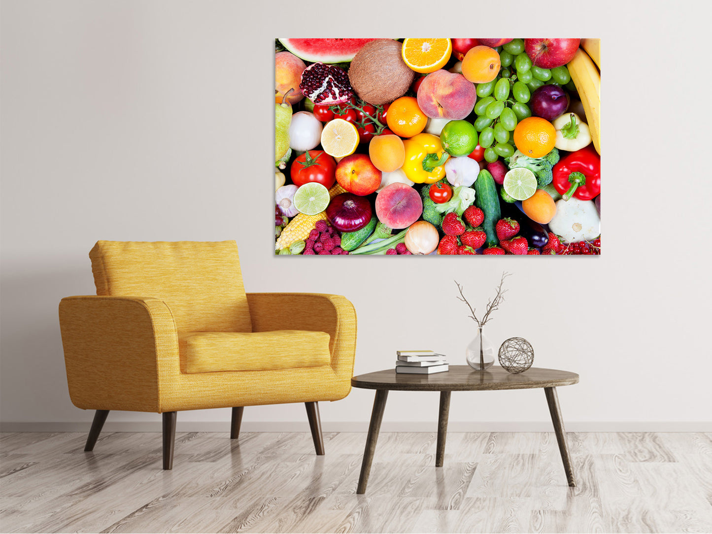 Leinwandbild Frisches Obst