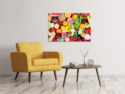 Leinwandbild Frisches Obst