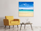 Leinwandbild Blaue Lagune