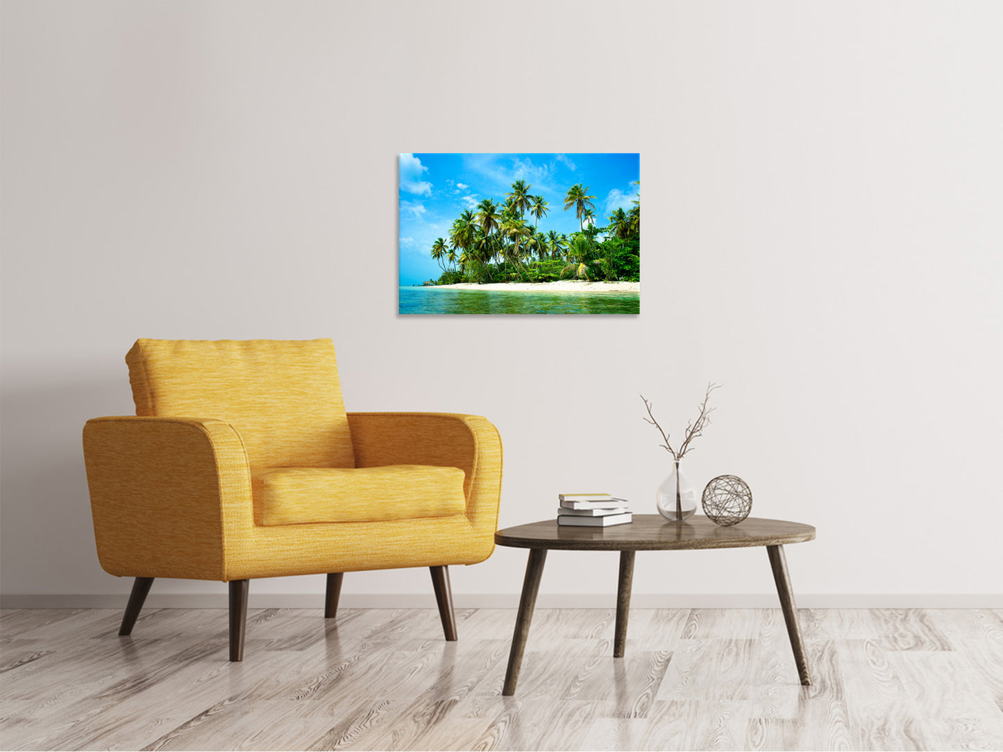 Leinwandbild Reif für die Ferieninsel