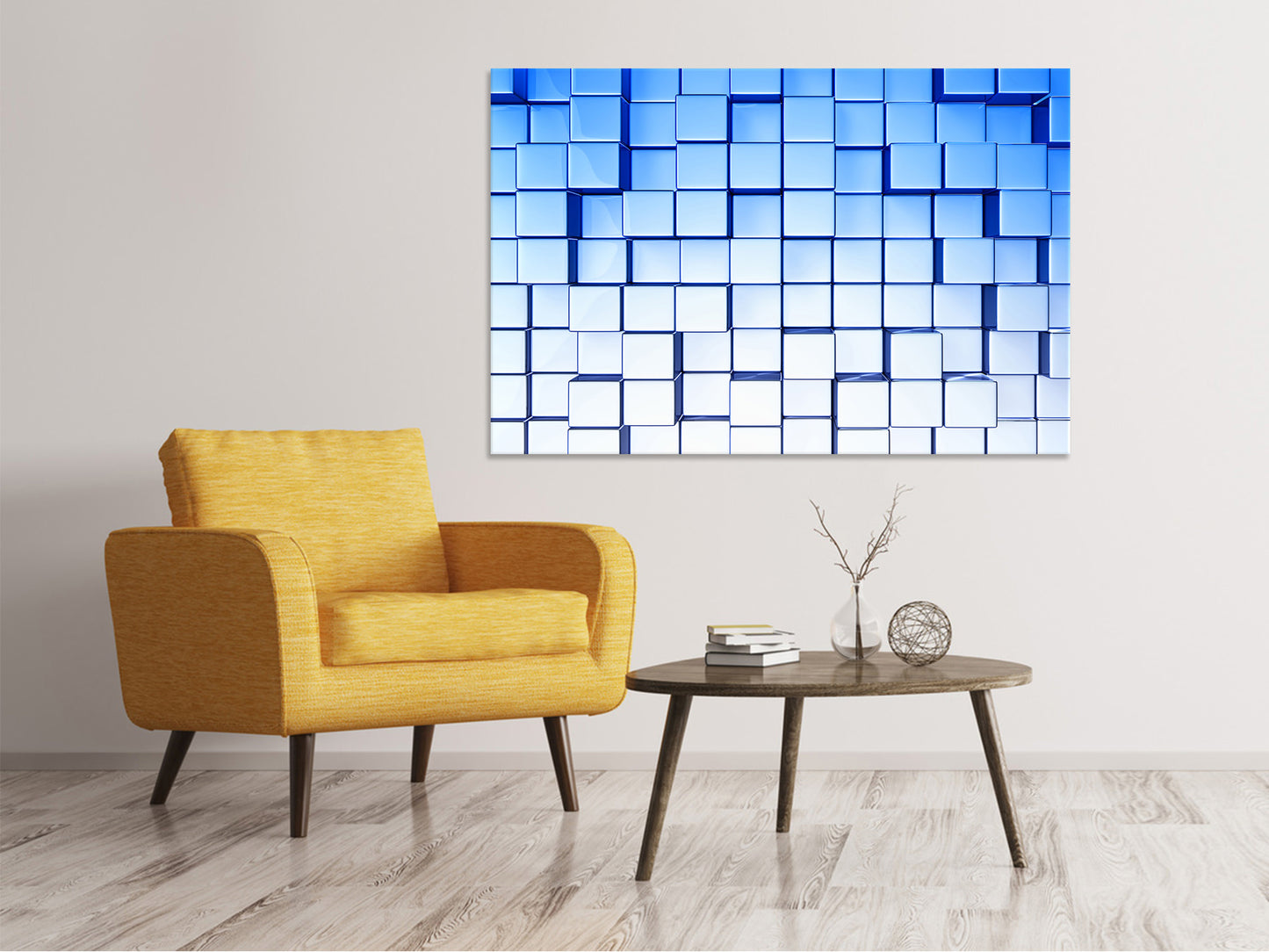 Leinwandbild 3D-Symetrie