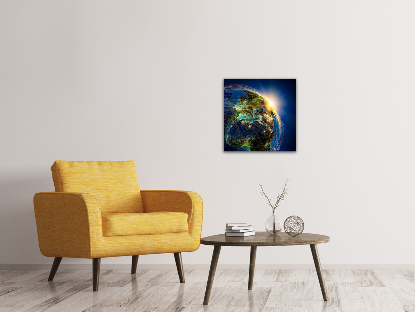 Leinwandbild Der Planet Erde