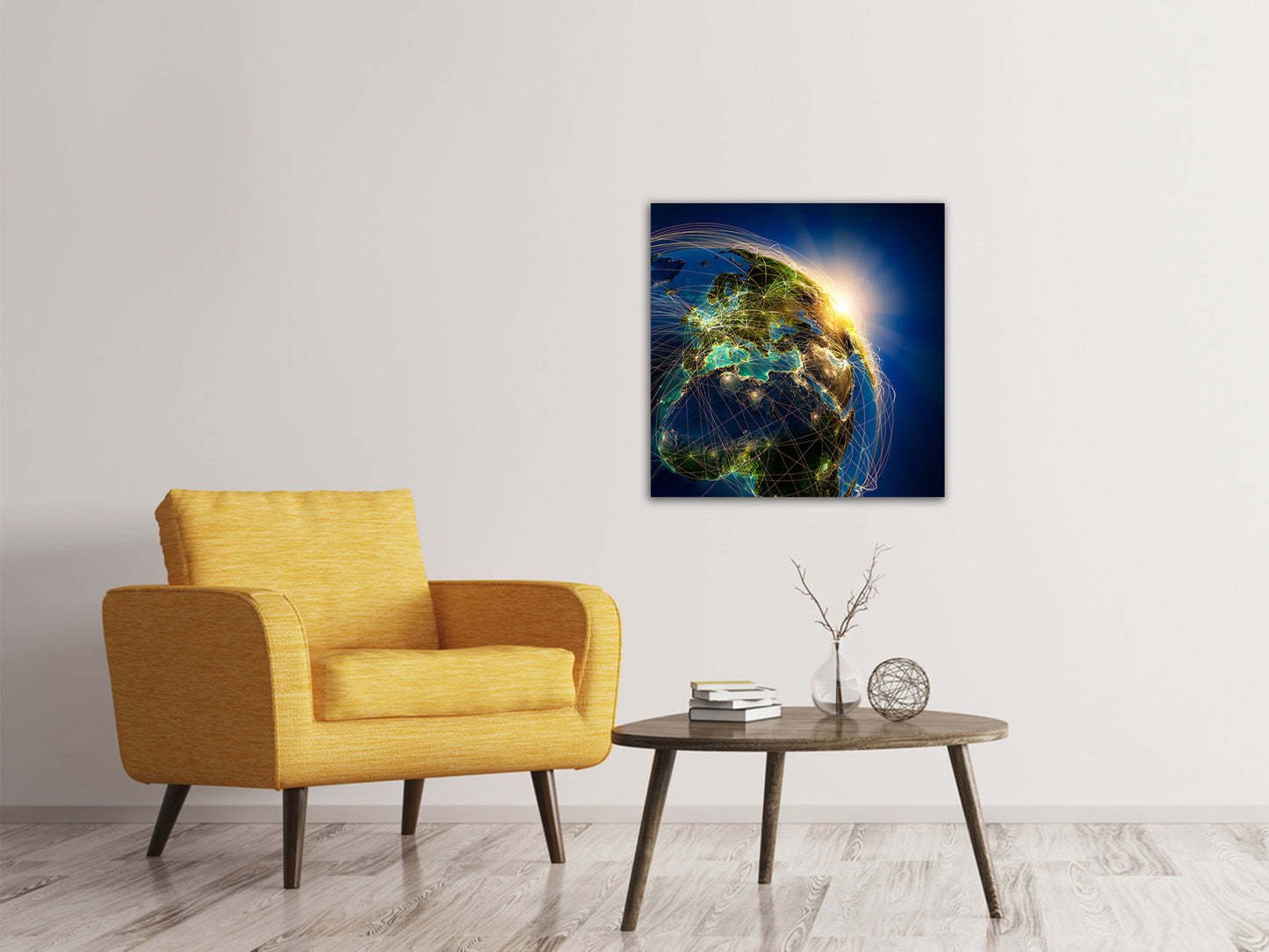 Leinwandbild Der Planet Erde