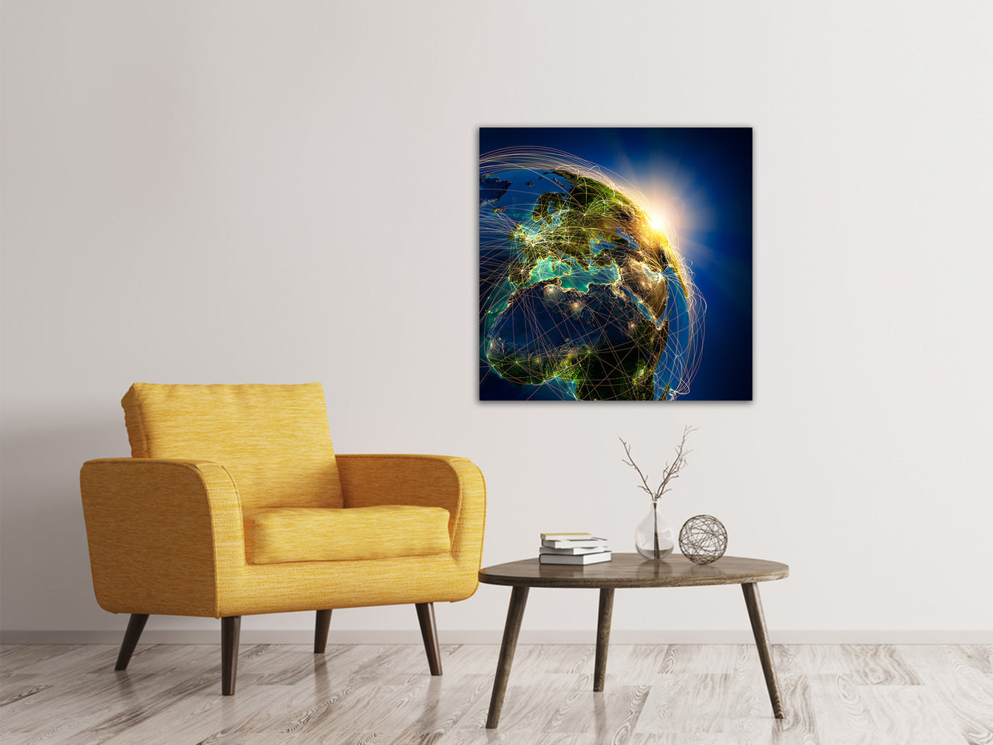 Leinwandbild Der Planet Erde