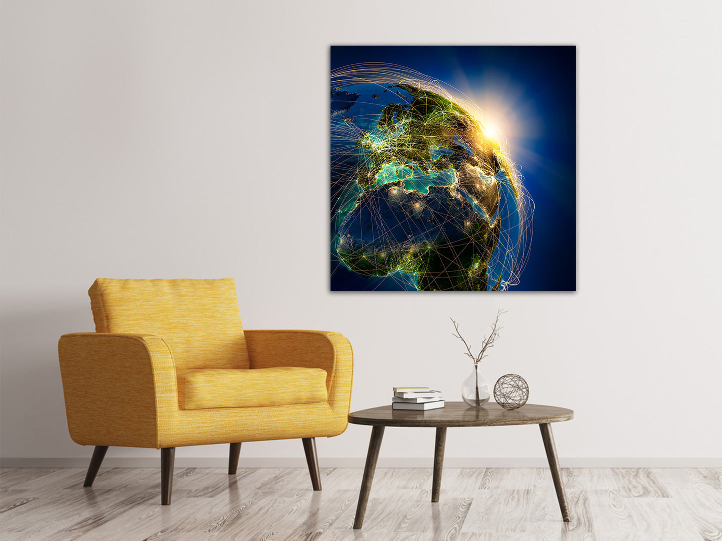 Leinwandbild Der Planet Erde