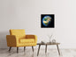 Leinwandbild Die Erde als Planet
