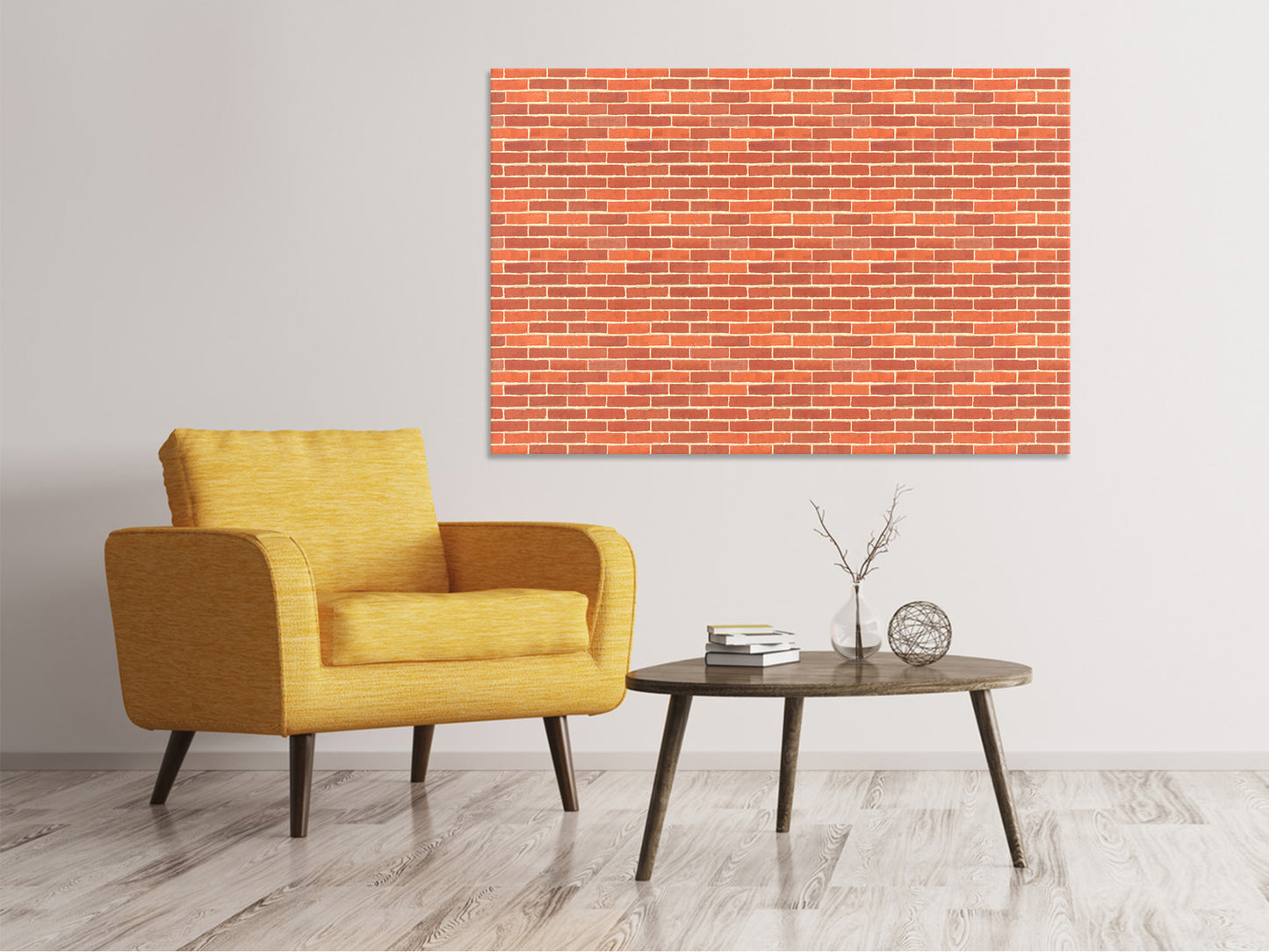 Leinwandbild Backsteine
