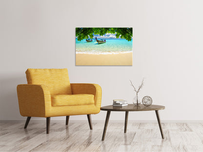 Leinwandbild Ein Blick auf das Meer