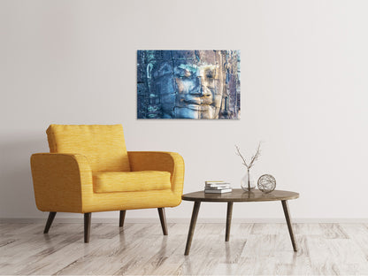 Leinwandbild Buddha Statur