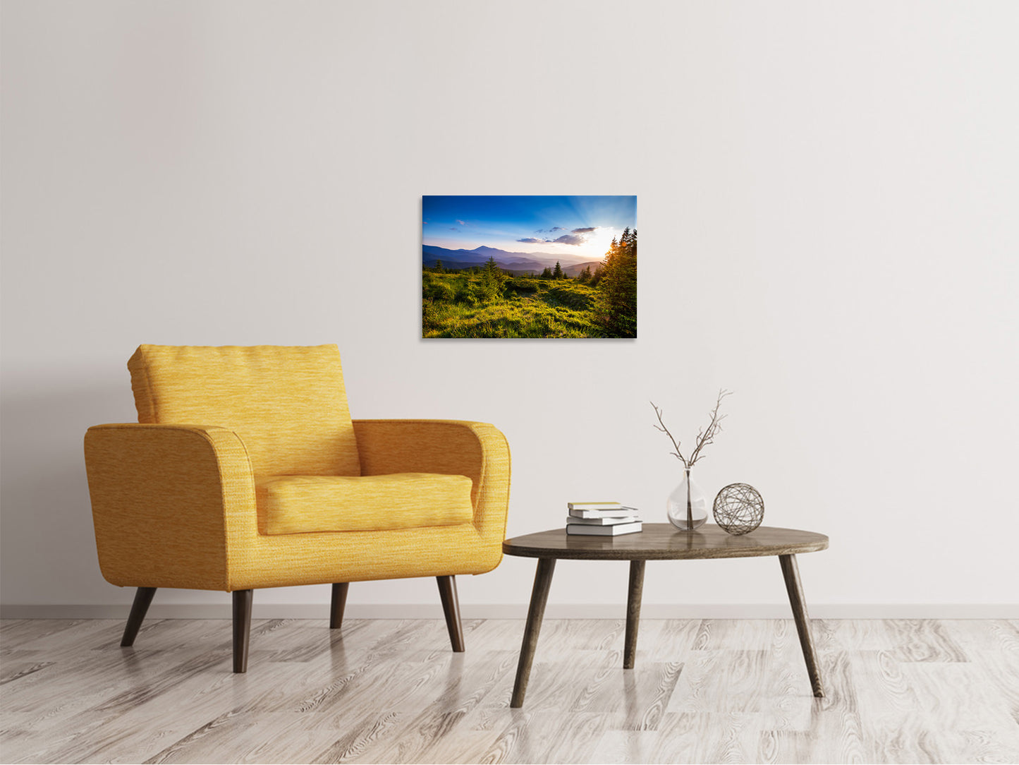 Leinwandbild Friedliche Landschaft