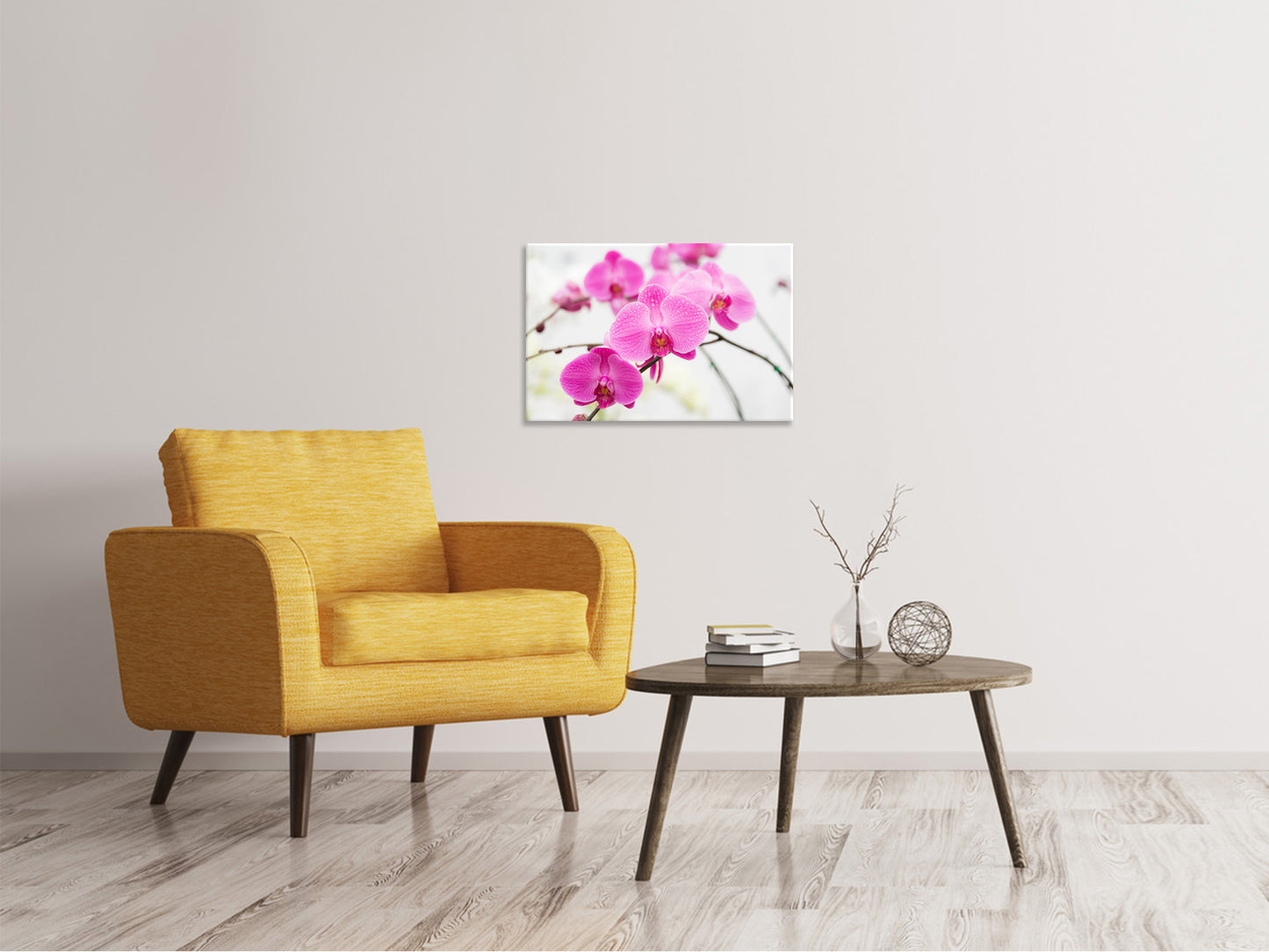 Leinwandbild Das Symbol der Orchidee