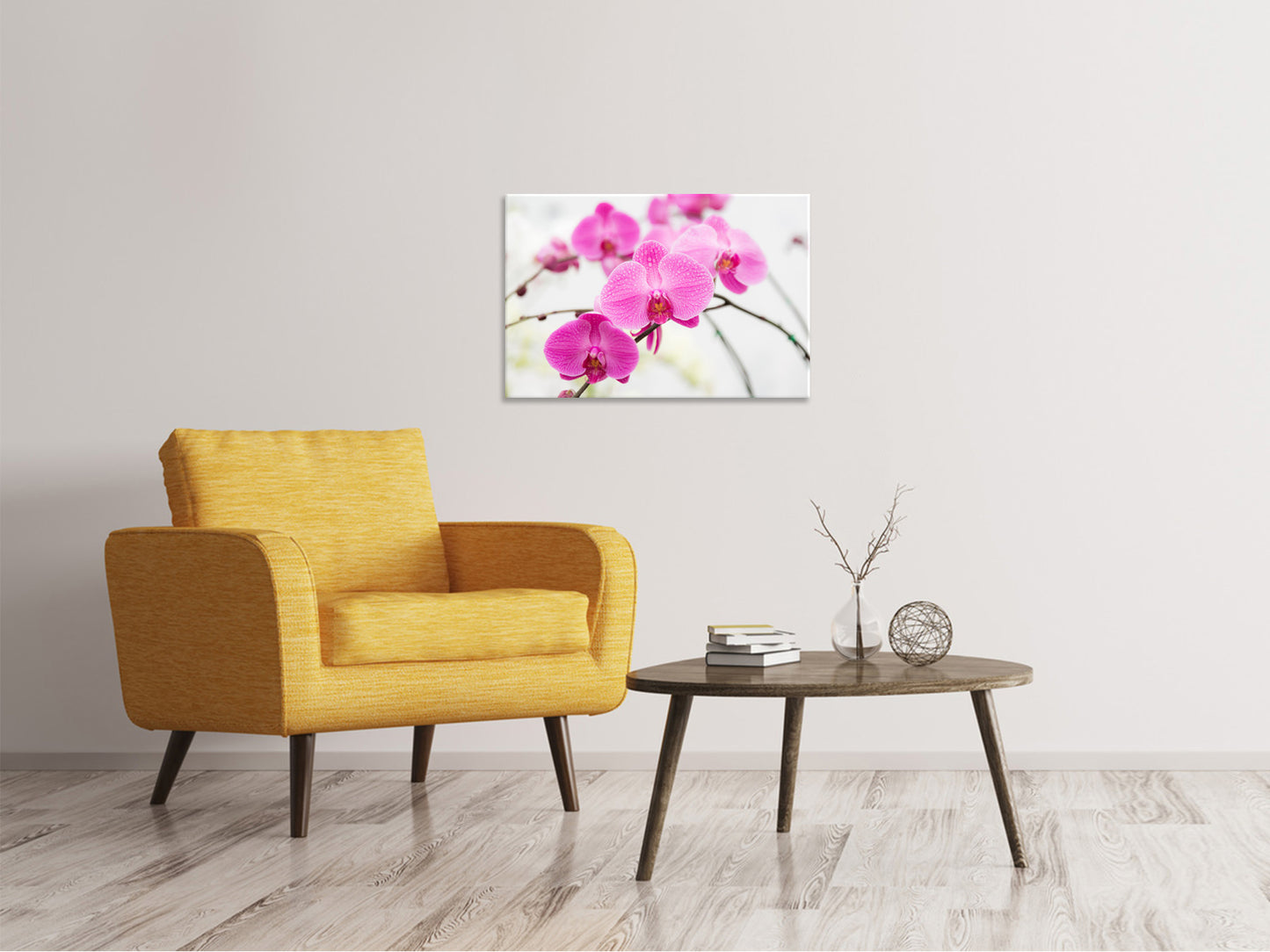 Leinwandbild Das Symbol der Orchidee