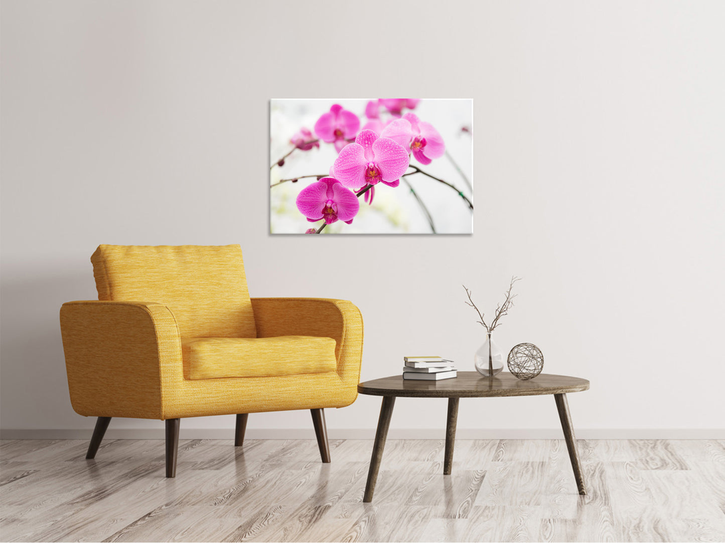 Leinwandbild Das Symbol der Orchidee