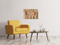 Leinwandbild Designholz