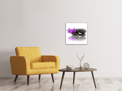 Leinwandbild Feng Shui Steine