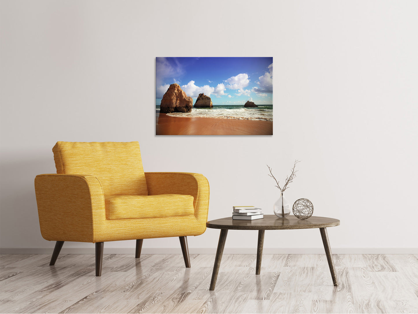 Leinwandbild Strandgedanken