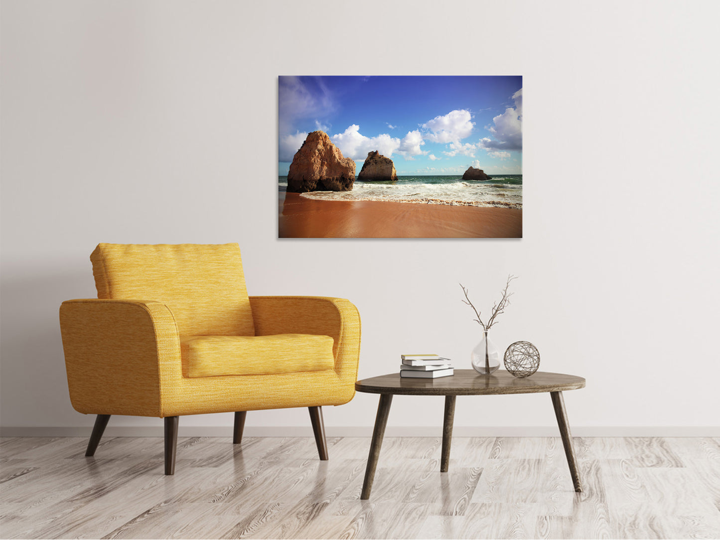 Leinwandbild Strandgedanken