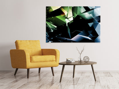 Leinwandbild 3D-Polygon